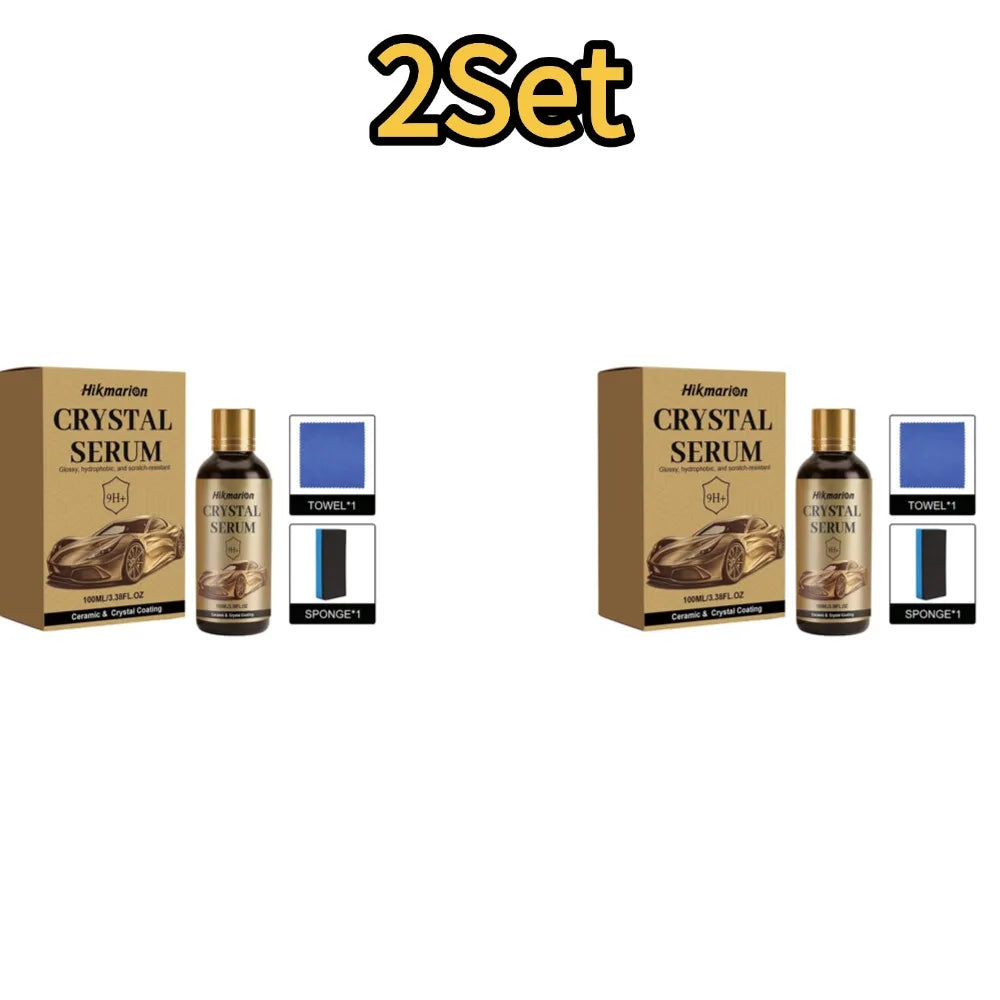 100ML PTZ Graphen-Keramikbeschichtung, 9H+ Fortschrittliches Kristallserum für Autos Professioneller Autopflege-Lacks...