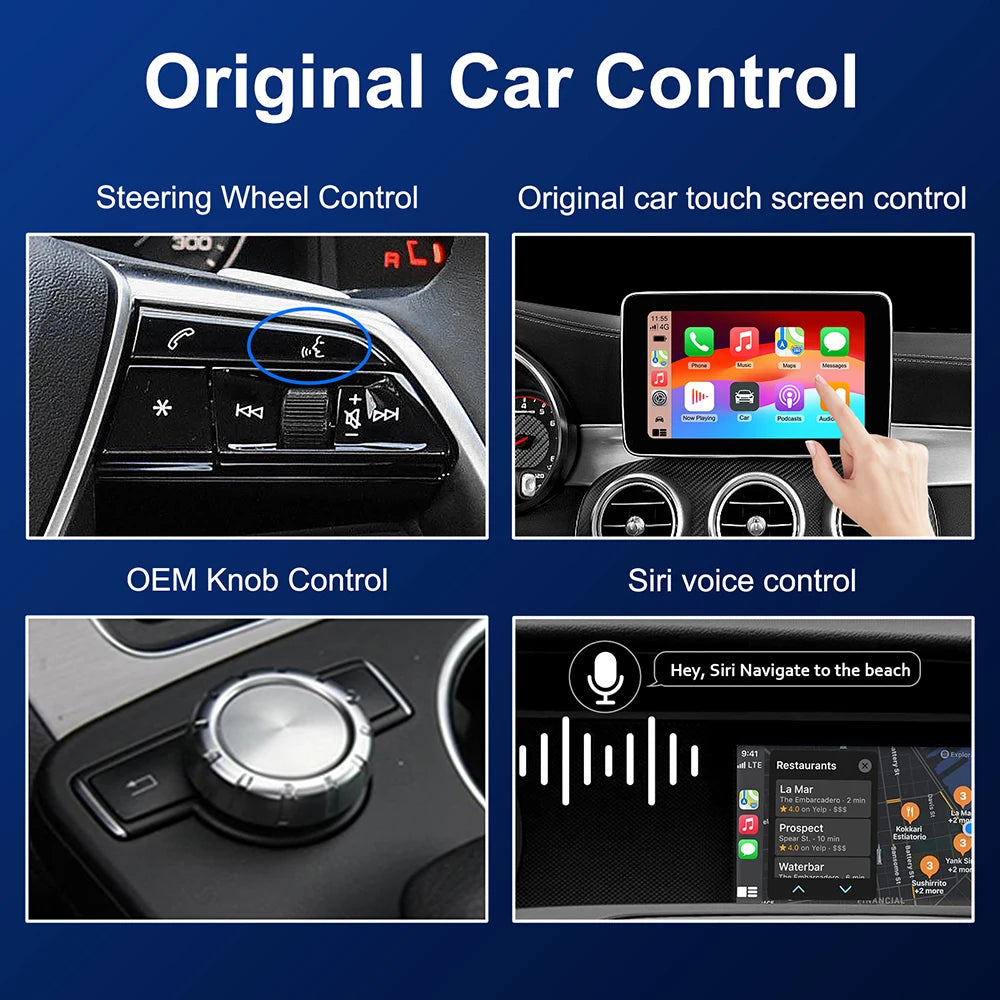 Kabelloser CarPlay Decoder für Mercedes Benz – SwissGlanzGarage Ansicht 5