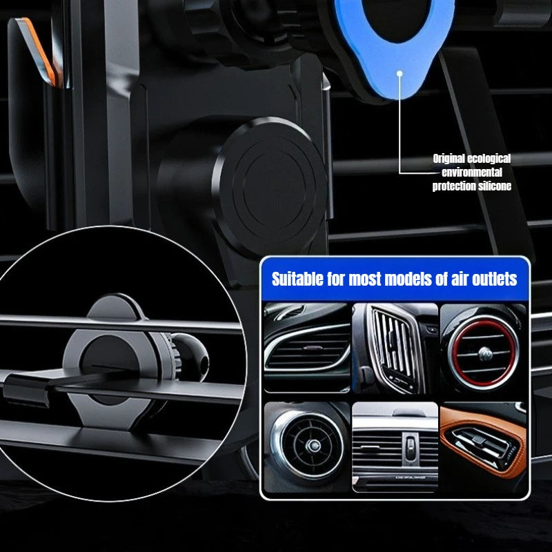 Kabellose Auto-Handyhalterung mit 66W Schnellladestation und Infrarot-Induktion für iPhone 17/16/15/14/13, Samsung, X...