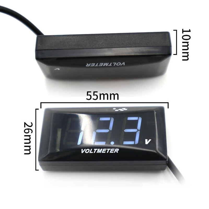 Digitales Voltmeter Panel 12V – SwissGlanzGarage Ansicht 2
