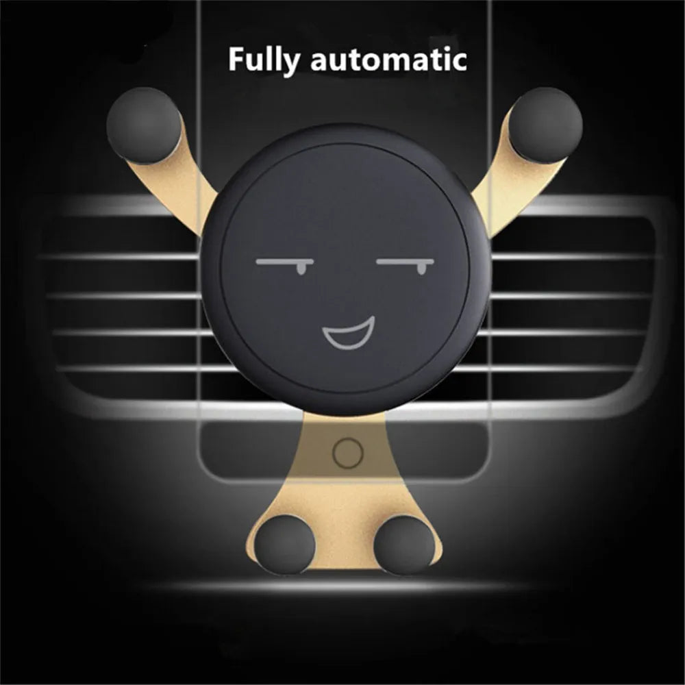 Schwerkraft Auto Telefon Halter Air Vent Clip Halterung Smartphone Ständer GPS Unterstützung Für iPhone Huawei Samsun...