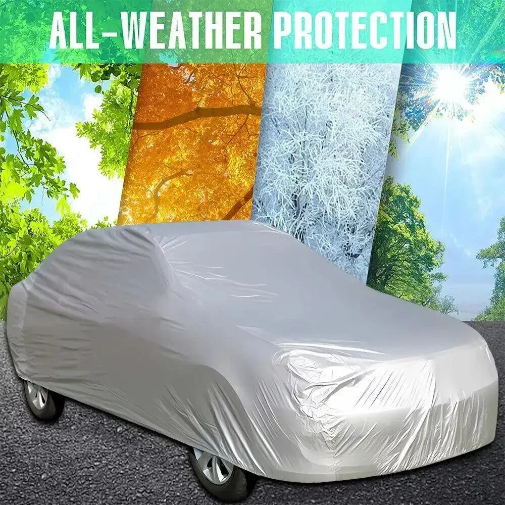 Universelle Auto-Sonnenschutzabdeckungen, Sonnen-, Regen-, Eis- und Schneeschutz, wasserdicht, staubdicht, UV-beständ...