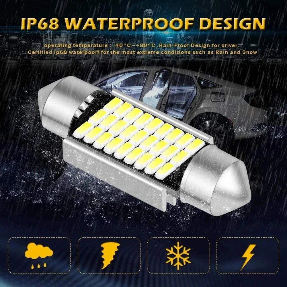 LED Innenraumbeleuchtung 31mm 36mm 39mm 42mm – SwissGlanzGarage Ansicht 3