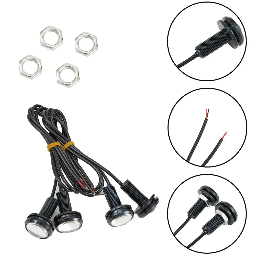 LED Tagfahrlicht 12V 15W Weiss – SwissGlanzGarage Ansicht 5
