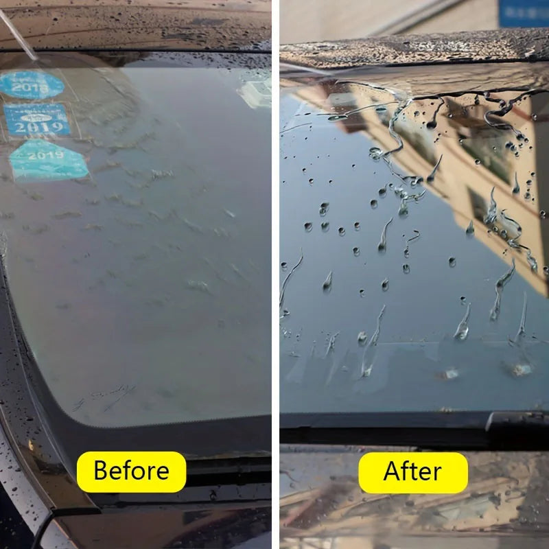 Auto-Wasserabweisender Spray, Anti-Regen-Beschichtung für Autos, hydrophobe Anti-Regen-Flüssigkeit für Windschutzsche...
