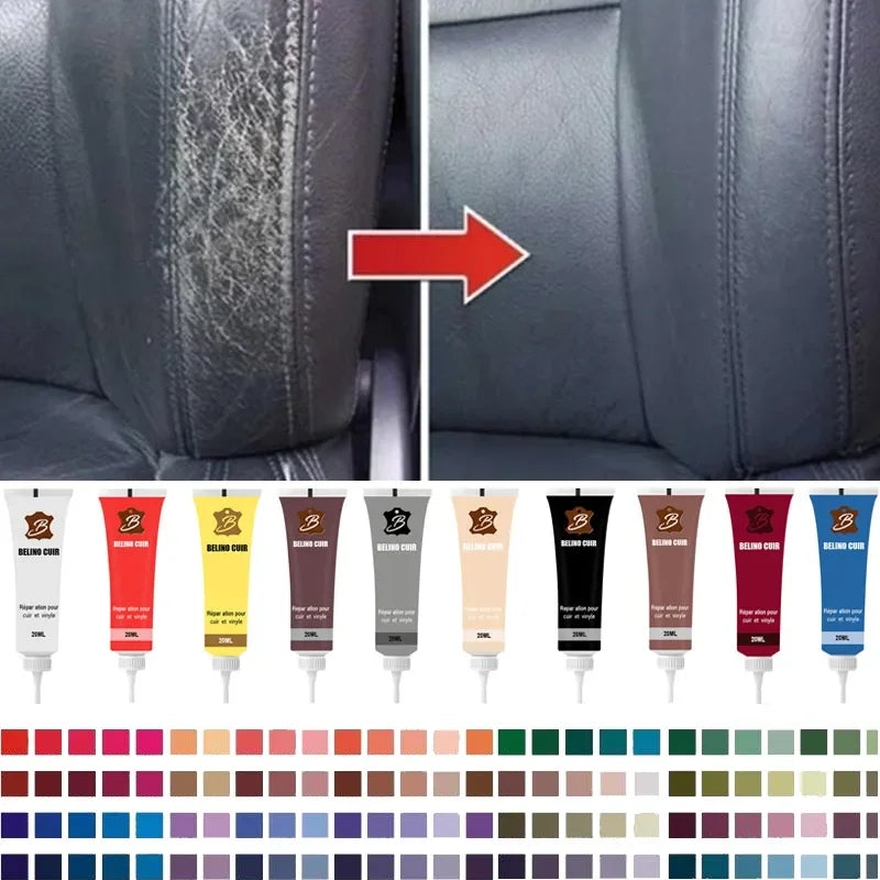 20 ml Leder Finish Auto Leder Reparatur Gel Auto Sitz Leder Ergänzende Aufarbeit