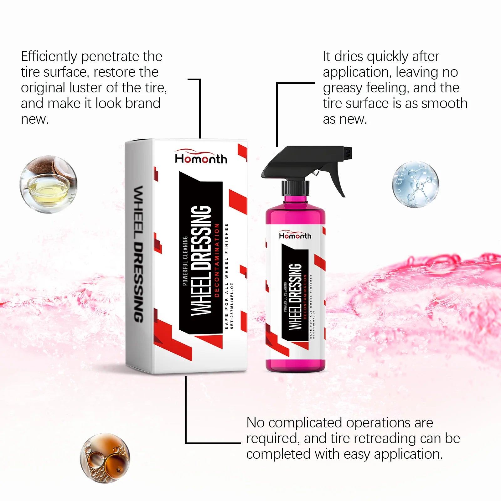 Felgenreiniger-Spray 237ml Bremsstaubraub Alufelgen | SwissGlanzGarage