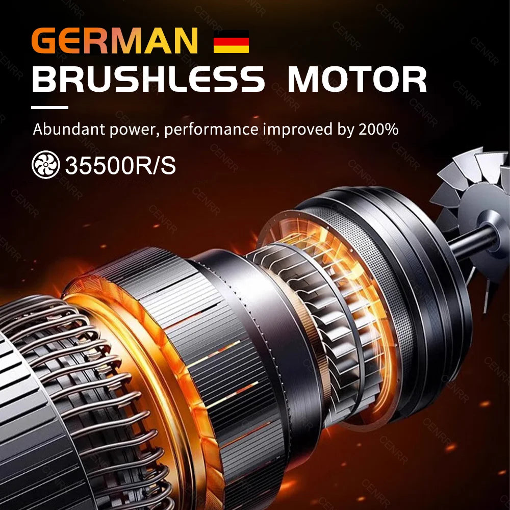 CENRR Mini Auto-Staubsauger kabellos 998000PA – SwissGlanzGarage Ansicht 3