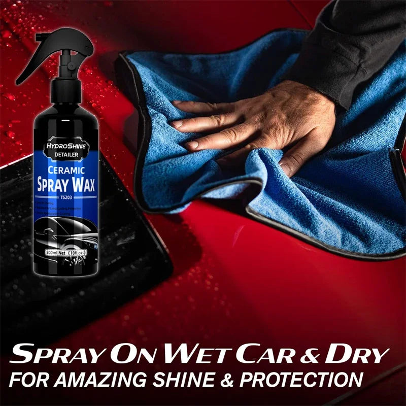 Hydroshine Detailer Keramikbeschichtung Spray Wachs Kristall Polierflüssigkeit Langlebiger Schutz Hydrophobe Detailli...