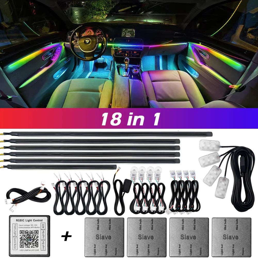 Kabellose LED Stroboskoplichter 8 Farben – SwissGlanzGarage Ansicht 3