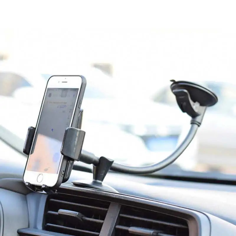 Anti-Shake Auto Telefon Halter Halterung Starke Saugnapf Lange Arm Windschutzscheibe Telefon Halter für iPhone Huawei...
