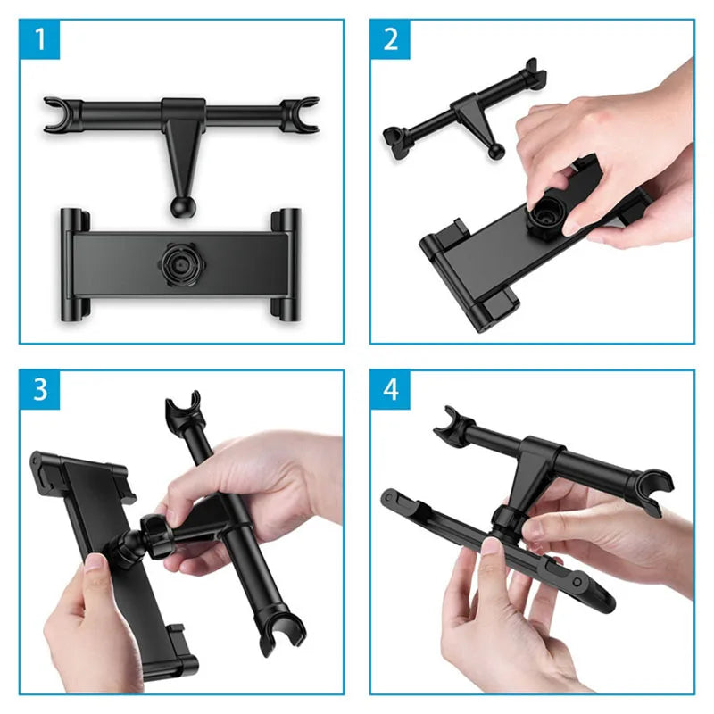 Teleskop Handyhalter Rücksitz Tablet – SwissGlanzGarage Ansicht 4