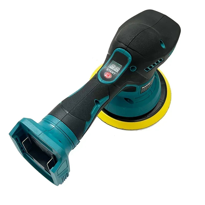 Makita Akku-Poliermaschine 8 Gänge Digital-Display 18V für Autoaufbereitung