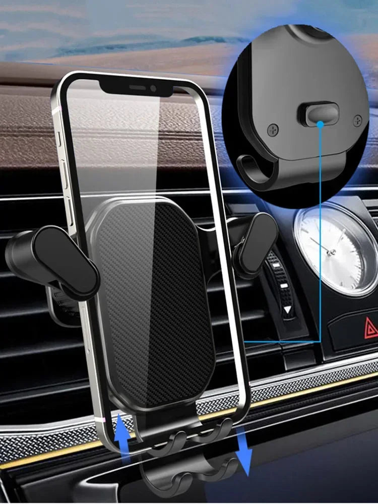 Auto Air Vent Clip Halterung Haken Schwerkraft Auto Telefon Halter Smartphone GPS Halter Mobile Halterung Unterstützu...