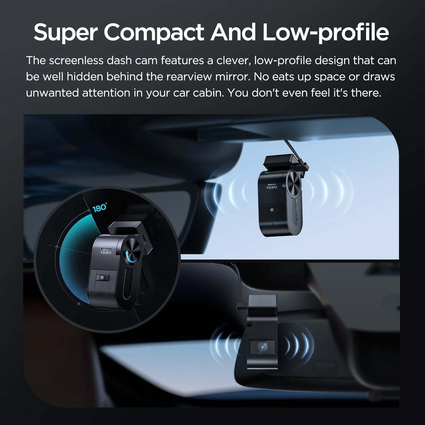 VIOFO VS1 Mini 2K HDR Auto-Kamera – SwissGlanzGarage Ansicht 6