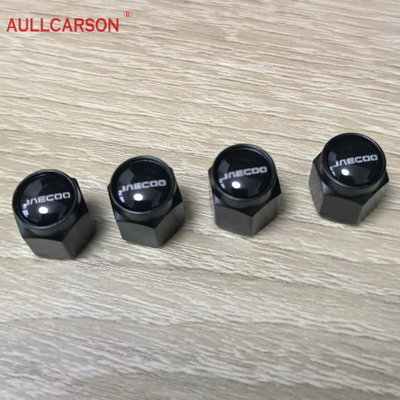 Alu-Ventilkappen Set für Chery Jaecoo J7 J8 J5 6 – SwissGlanzGarage Ansicht 2