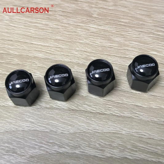 Alu-Ventilkappen Set für Chery Jaecoo J7 J8 J5 6 – SwissGlanzGarage Ansicht 2