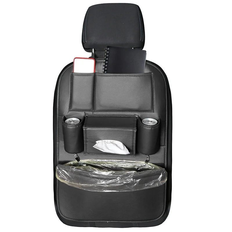 Leder Auto Rücksitz Organizer Hinten Reihe Kinder Sitz Zurück