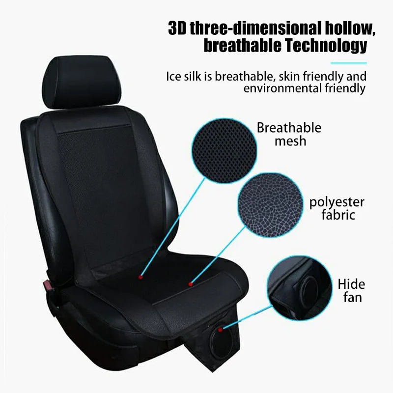 3D Spacer Auto-Sitzkissen mit Ventilator – SwissGlanzGarage Ansicht 6