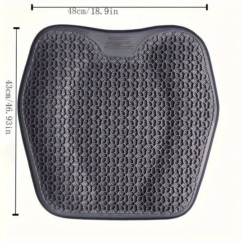 Gel Sitzauflage Waben-Design atmungsaktiv – SwissGlanzGarage Ansicht 2
