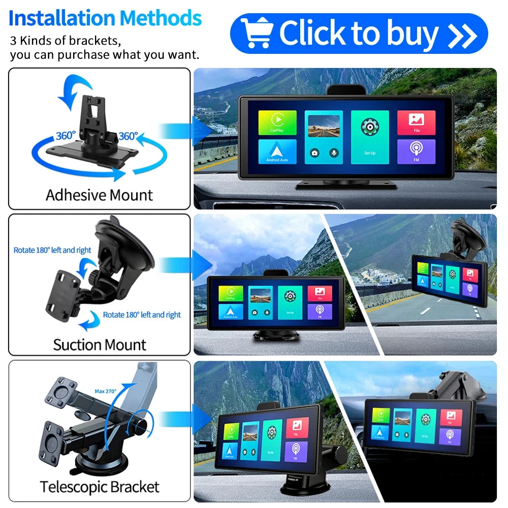 Auto DVR Halterung 3M Klebebasis – SwissGlanzGarage Ansicht 3