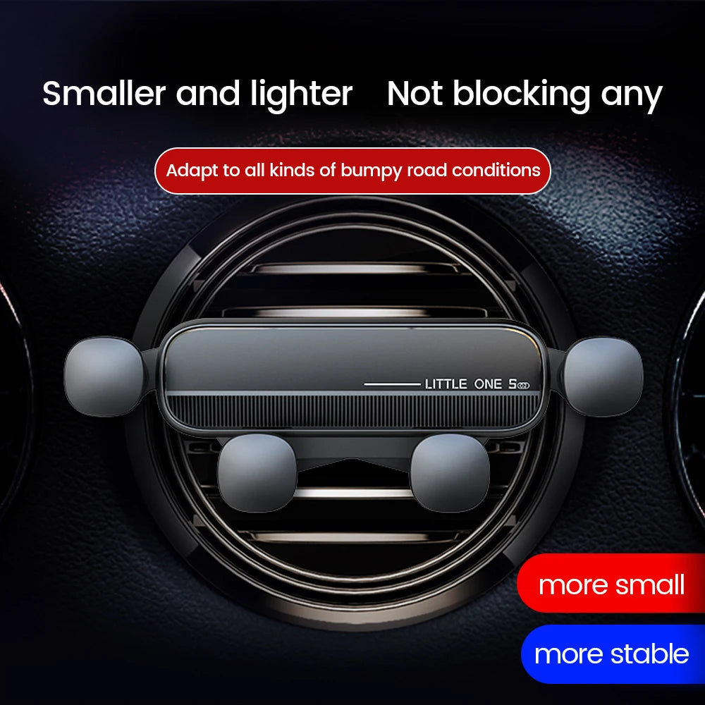 Schwerkraft Autotelefon halter Auto Air Vent Clip Mount Handy Handy Stand in Auto GPS Unterstützung für iPhone Xiaomi...