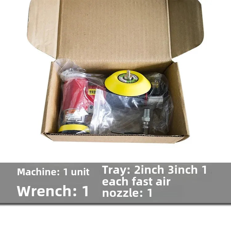 Kleine 2-Zoll-3-Zoll-pneumatische Poliermaschine Auto Wachsmaschine Schleifwerkzeug Direkter Fabrikverkauf Sonderpreis