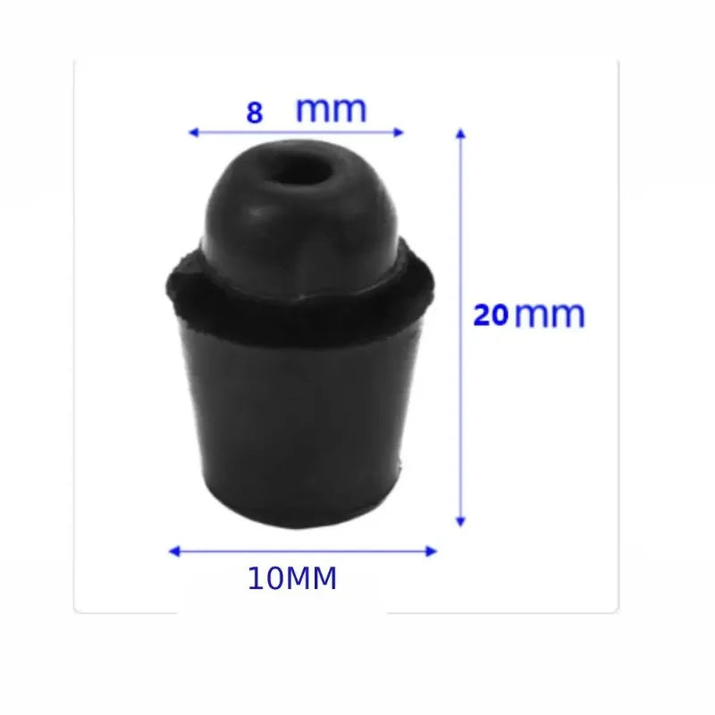 Schwarze Gummi-Bumper-Türstopper für Hyundai – SwissGlanzGarage Ansicht 5