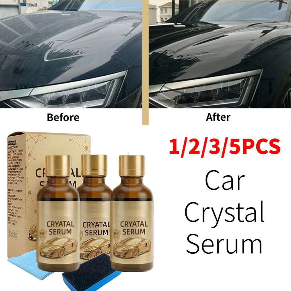 Professionelles 9H+ Keramik-Autobeschichtungsset, Nanokristall-Serum zum Poliere