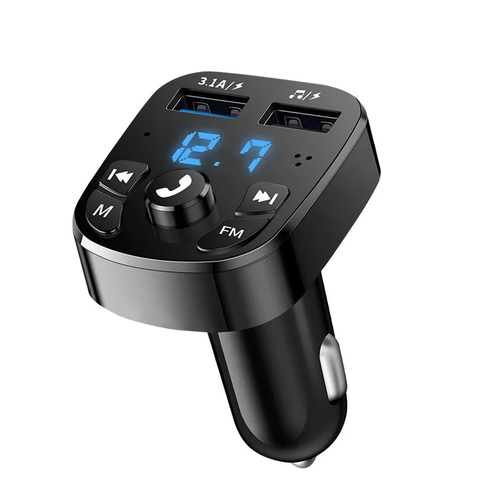 Bluetooth 5.0 Auto MP3 Player mit 3.1A Ladegerät – SwissGlanzGarage Ansicht 6