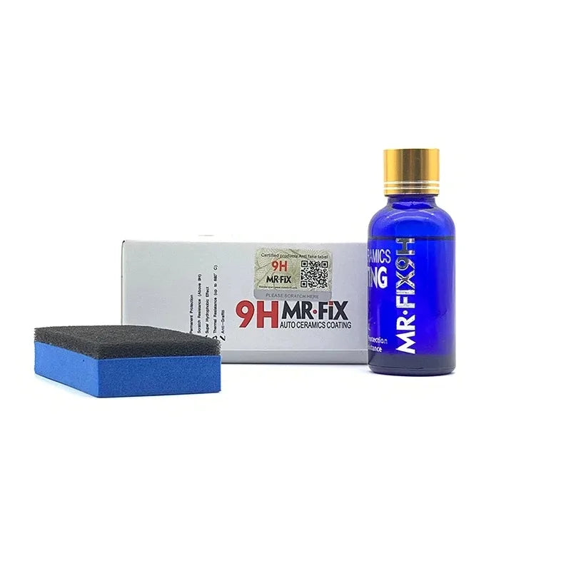 MR.Fix 9H Auto Flüssig-Keramikbeschichtung Hydrophobe Glasversiegelung Motorrad-Lackpflege Kratzfester Auto-Detailing...