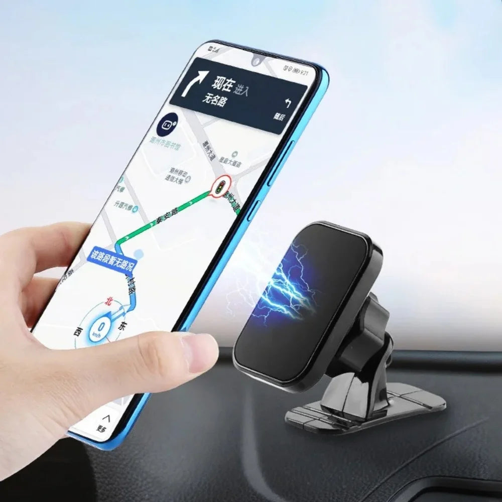 Magnetische Auto-Handyhalterung 360° ° Drehbare, verstellbare Auto-GPS-Navigationshalterung, universelle Smartphone-H...