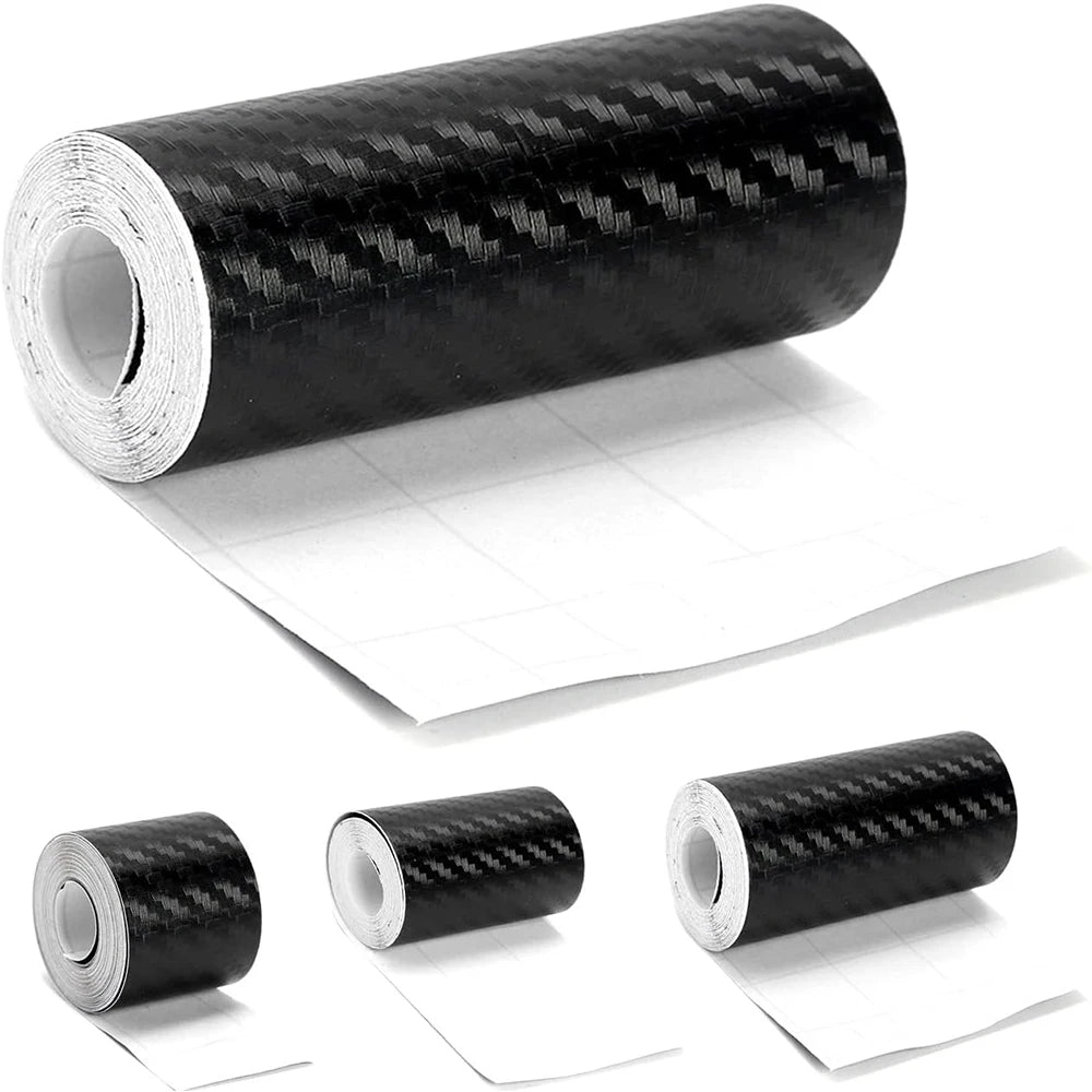 3D Carbon Folie Schwarz