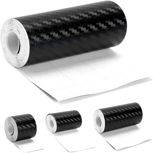 3D Carbon Folie Schwarz