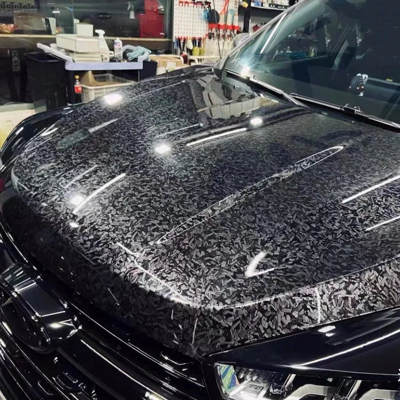 Forged Carbon Fiber Vinyl Folie – SwissGlanzGarage Ansicht 4
