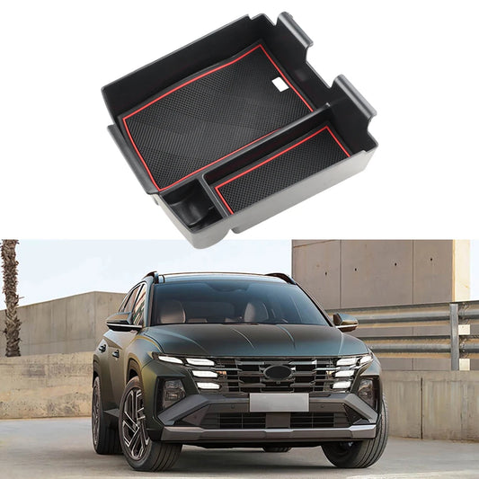 Auto Center Konsole Organizer Fach für Hyundai Tucson Armlehne La