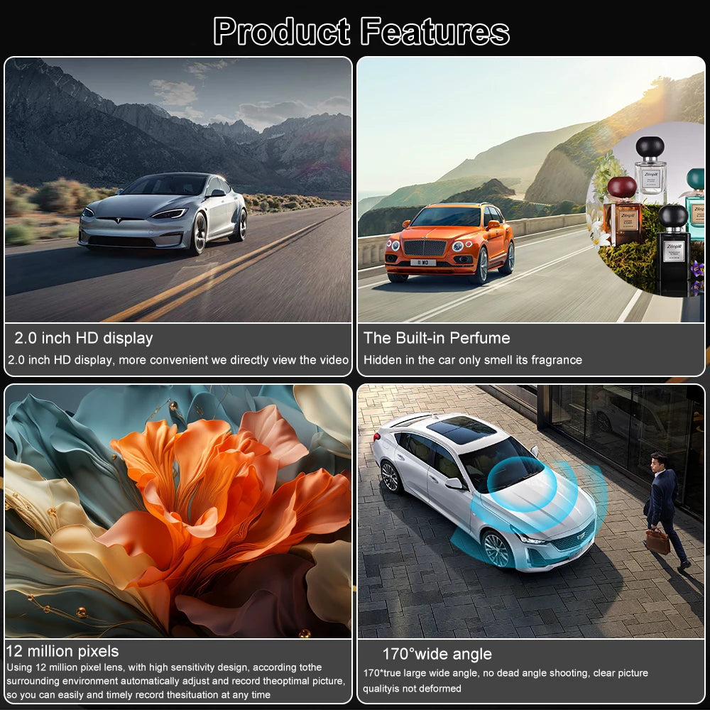 4K HD Auto-DVR DashCam mit Nachtsicht – SwissGlanzGarage Ansicht 2