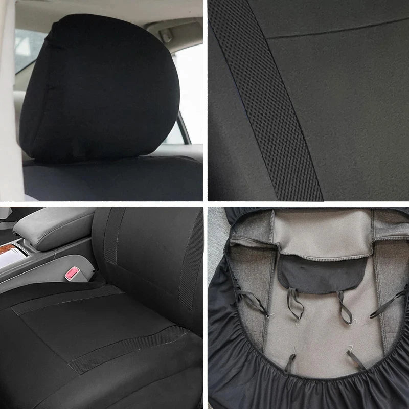 Auto-Sitzbezug Universal Schwarz – SwissGlanzGarage Ansicht 4