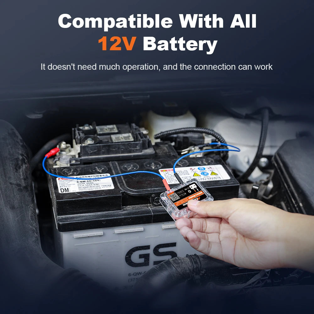 ANCEL BM200 12V Batteriemonitor – SwissGlanzGarage Ansicht 2