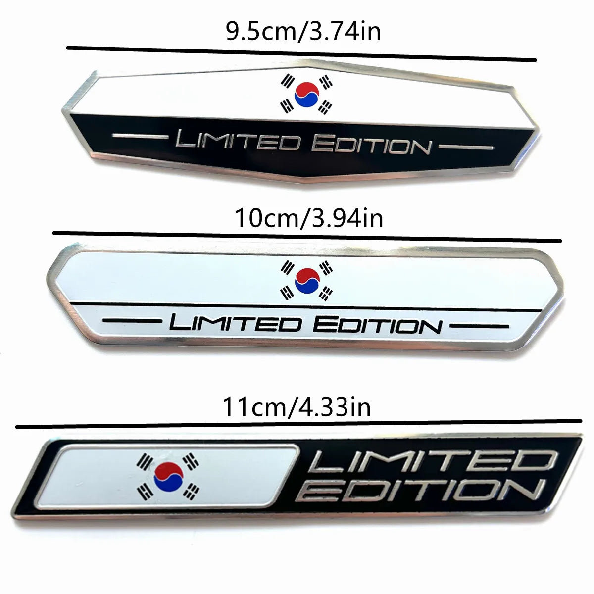 Limited Edition Südkorea Nationalflagge Emblem – SwissGlanzGarage Ansicht 2