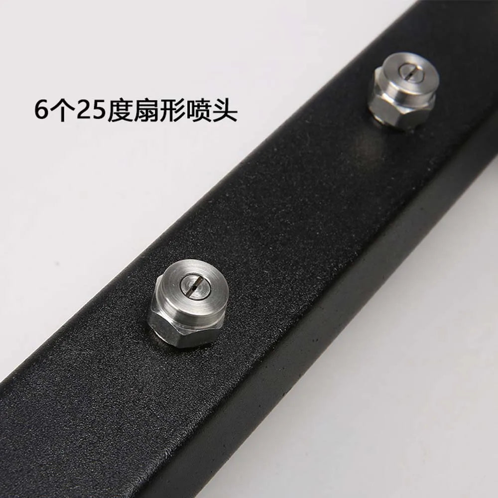 High Pressure Six-hole Nozzle Car Chassis Road Cleaner Mobile Universal Wheel Surface Cleaner 4000psi Car Cleaning Acces
