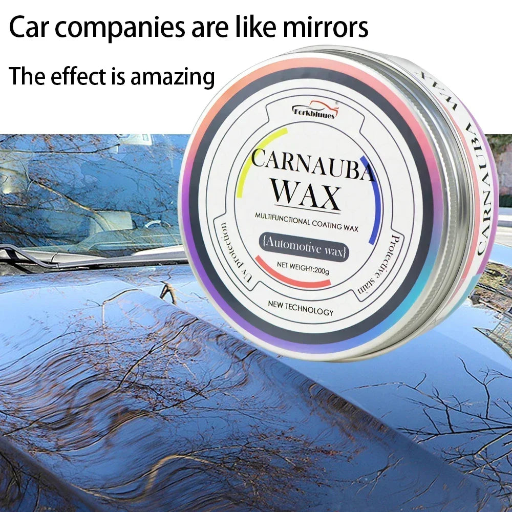 Carnauba-Paste Autowachs Autopflege-Wachs Brasilianisches Polierwachs Hochglanz-Superhydrophobe Beschichtung Glanzpaste