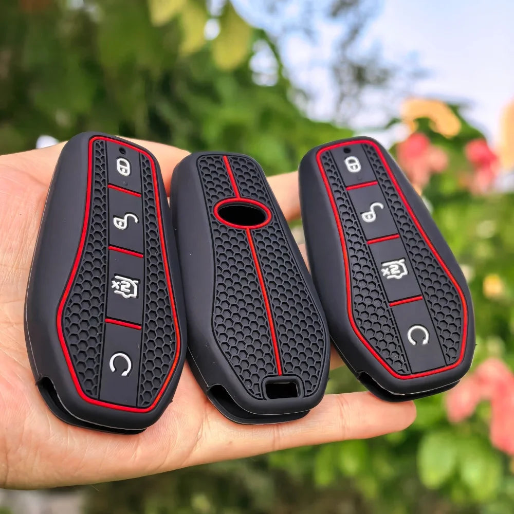 Silicone Schlüsselcover für BYD Atto 3 Han EV – SwissGlanzGarage Ansicht 3