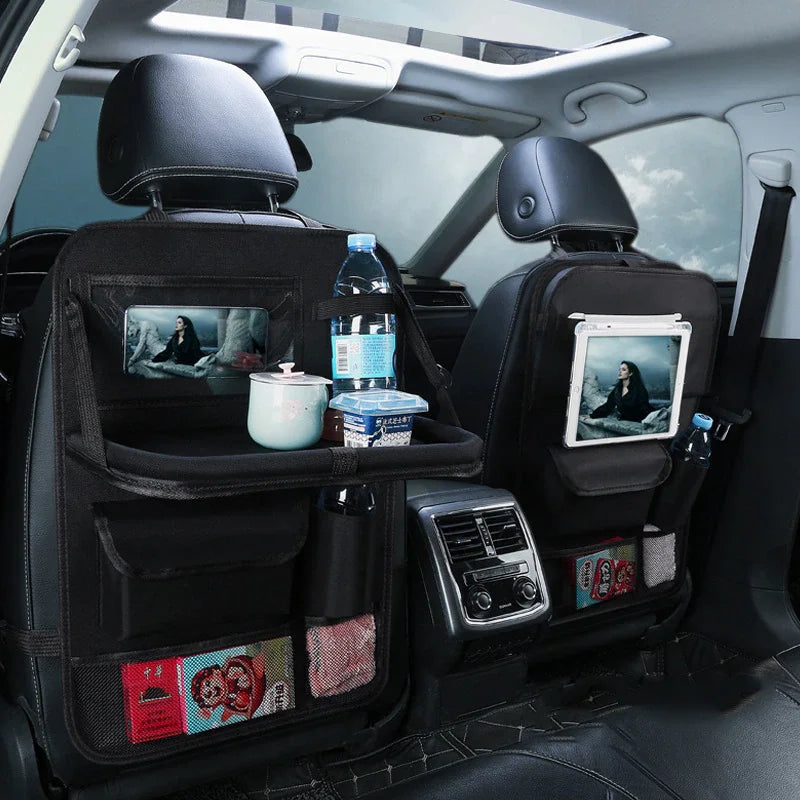 Auto Rücksitz Organizer mit Tablet Halter Autos itz Schutz matte mit