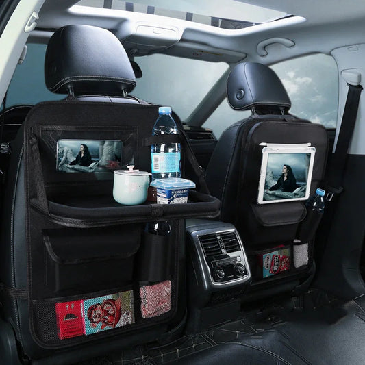 Auto Rücksitz Organizer mit Tablet Halter Autos itz Schutz matte mit