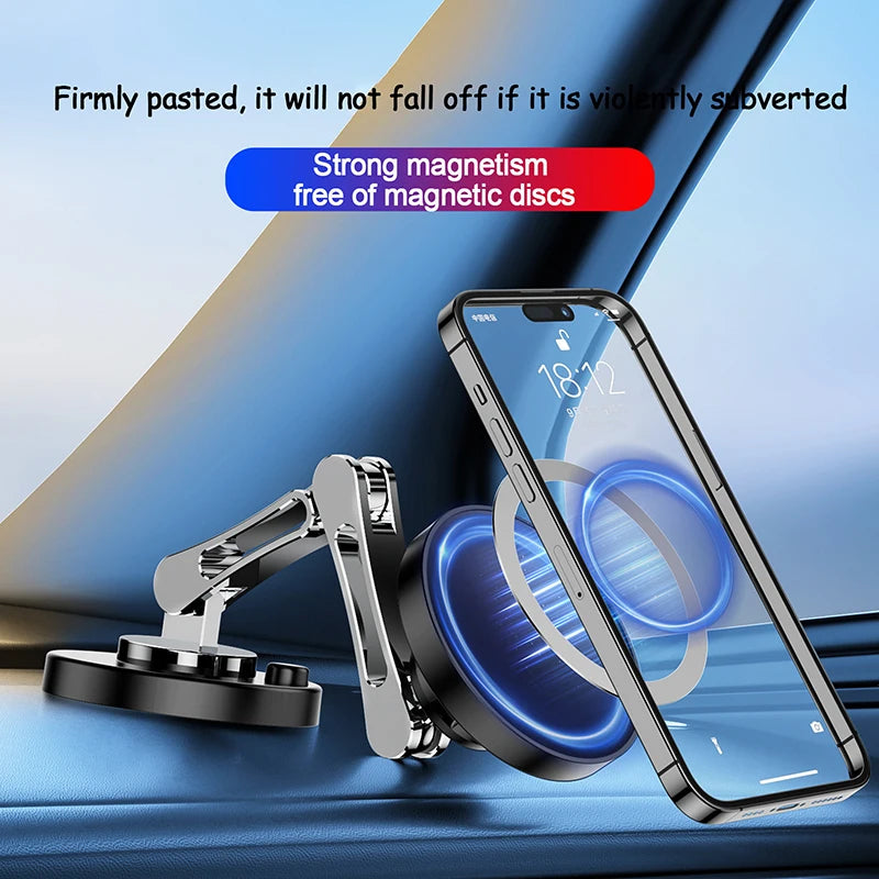 Universal Auto Magnetische Telefon Halter Auto Mobile Unterstützung Drahtlose Ladegerät 15W Magsafe Auto Halter für I...