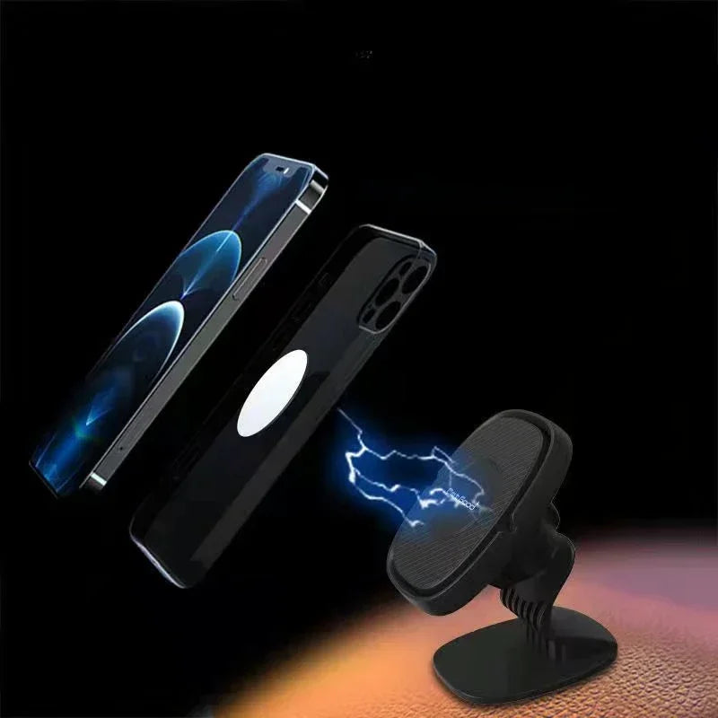 Magnetischer Autotelefonhalter, Auto-Armaturenbrett, Luftauslass, starker magnetischer Handyhalter, 360-Grad-Navigati...