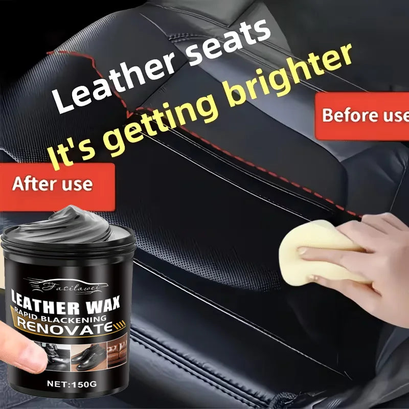 Universelle Lederpflegecreme – Geeignet für Autositze, Ledertaschen und Ledersof