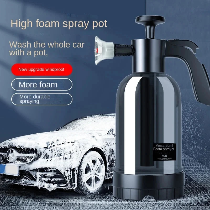 2L Handpumpe Schaumkanone mit 2 Düsen – SwissGlanzGarage Ansicht 2