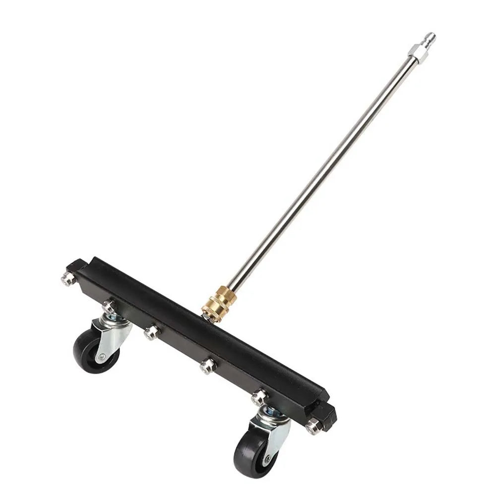 High Pressure Six-hole Nozzle Car Chassis Road Cleaner Mobile Universal Wheel Surface Cleaner 4000psi Car Cleaning Acces